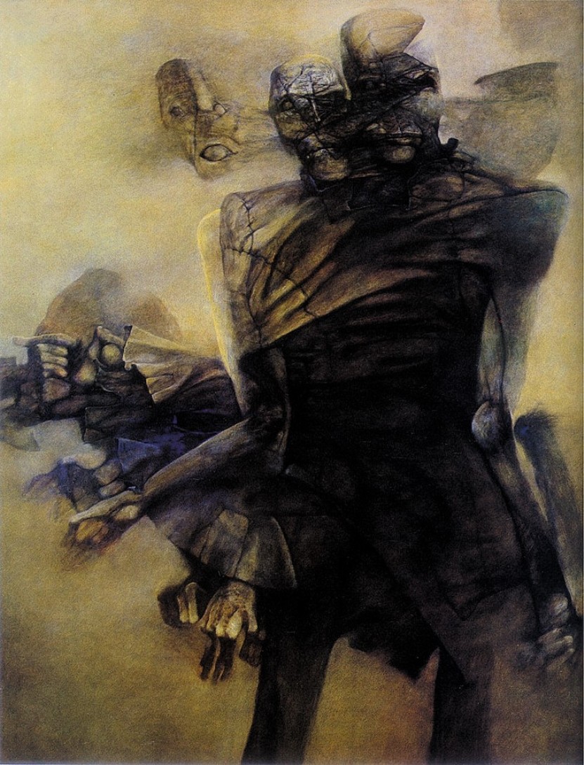 Untitled - Zdislav Beksinski - WikiArt.org - encyclopedia of visual arts