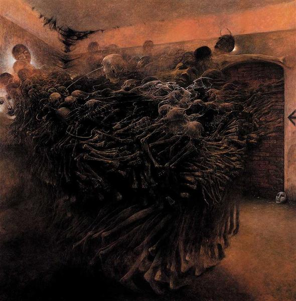 Untitled, 1980 - Zdzisław Beksiński