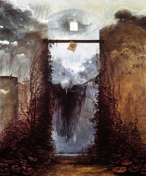 Untitled - Zdzislaw Beksinski - WikiArt.org