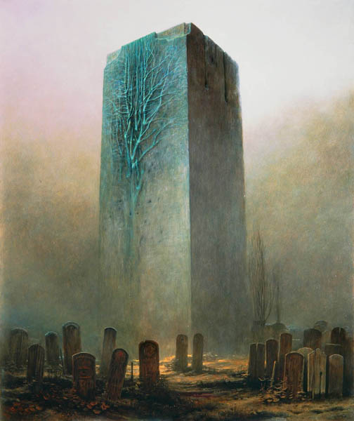 Untitled - Zdzislaw Beksinski - WikiArt.org