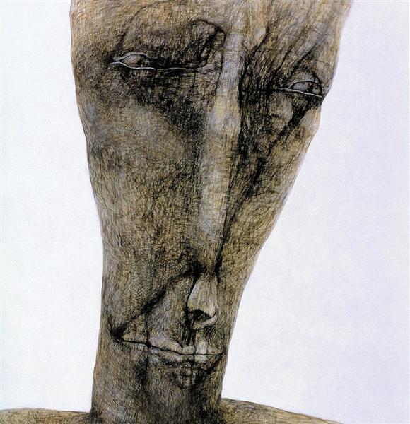 Untitled, 1993 - Здзислав Бексиньский