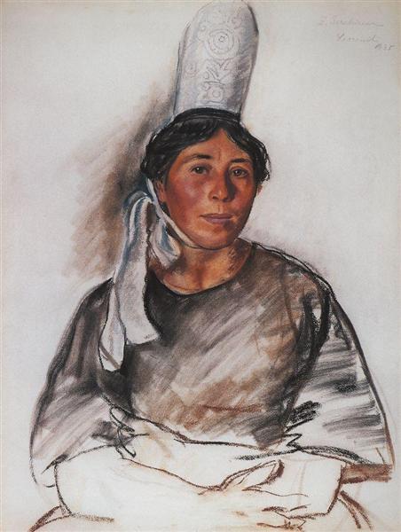 Young Breton, 1934 - Zinaida Evgenievna Serebriakova